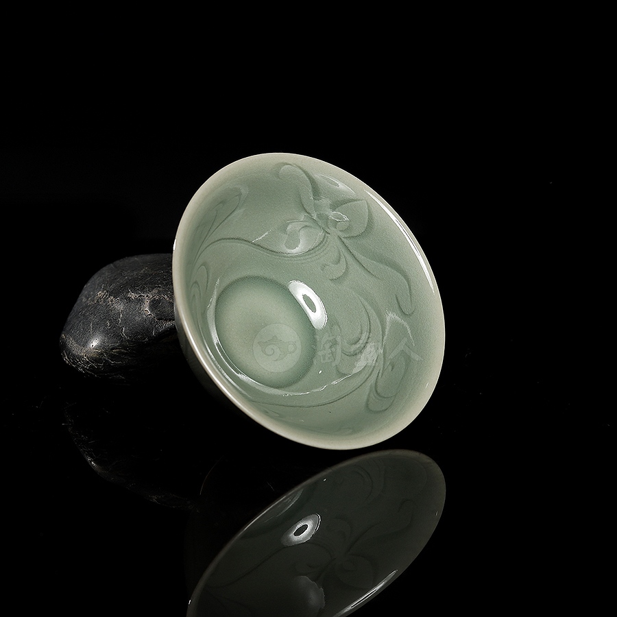 莲花柴烧盏