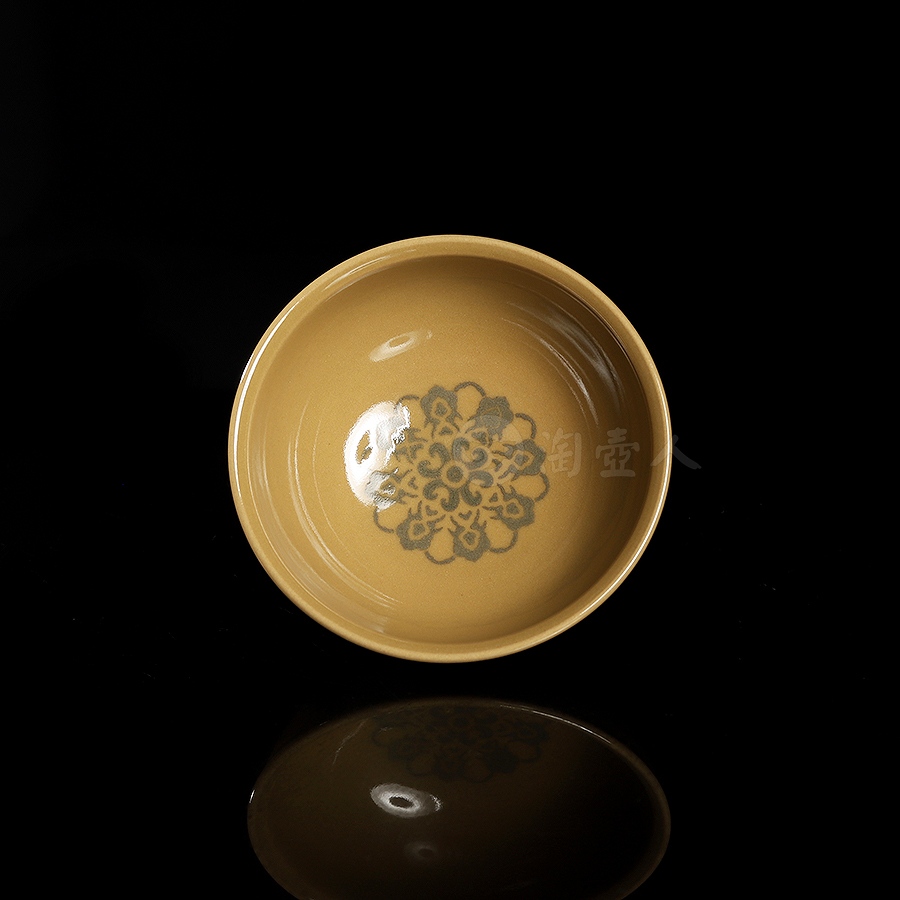 宝相花生手工杯