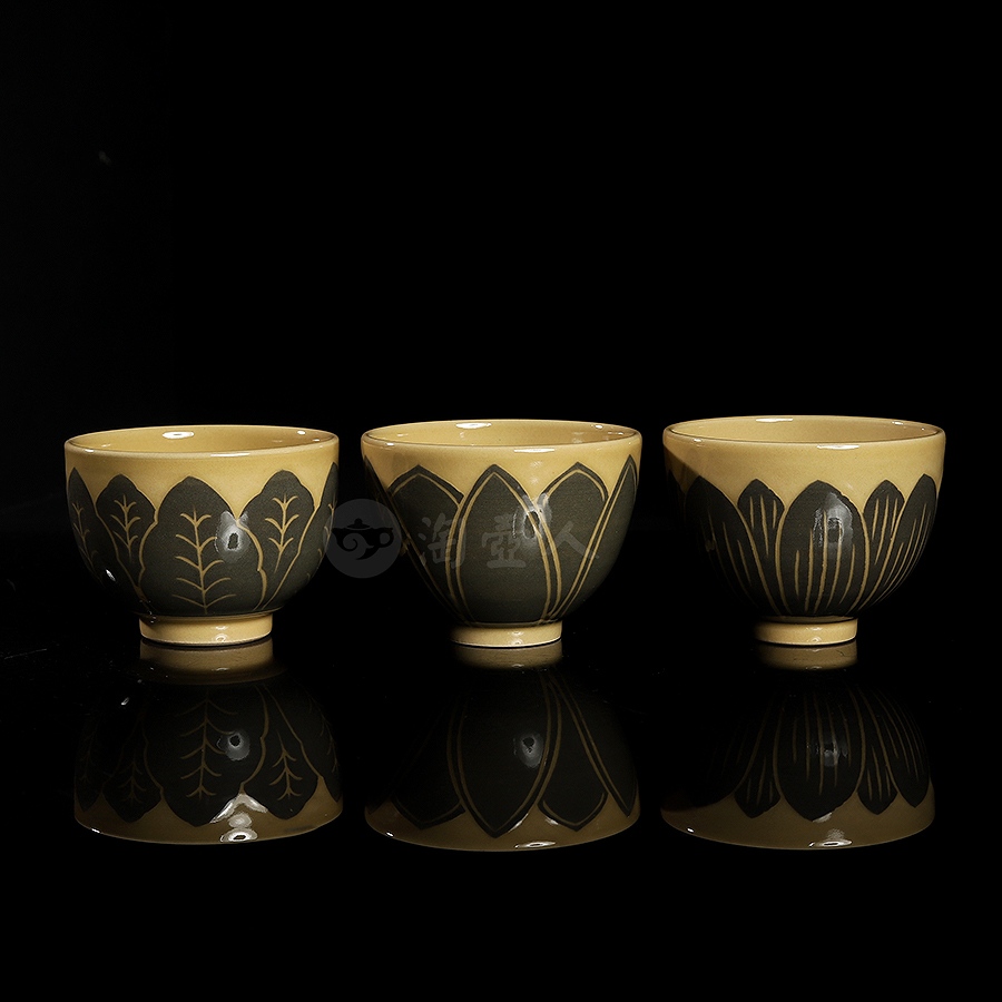 宝相花系列手工杯