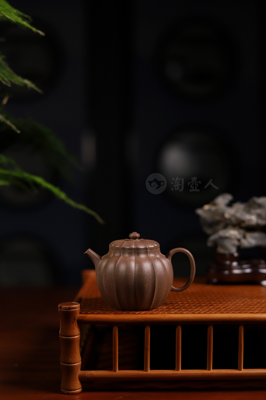 全手葵瓣莲子壶(薄胎)