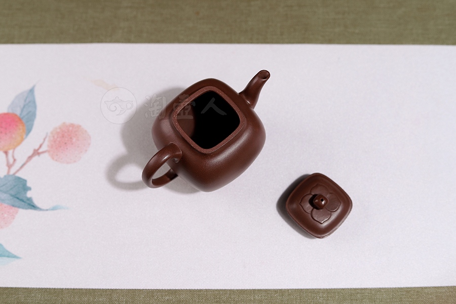 全手明式旋花橄榄壶