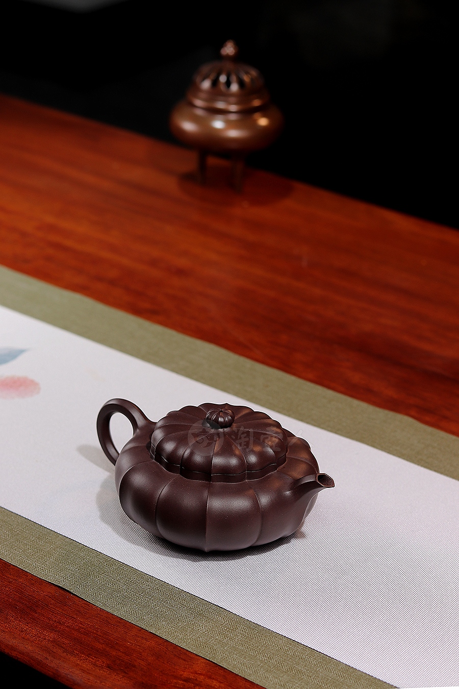 正宗原矿宜兴紫砂壶-全手凌波仙子壶(薄胎)-陈苏萍全手工制作-原矿家藏老紫泥紫砂泥料