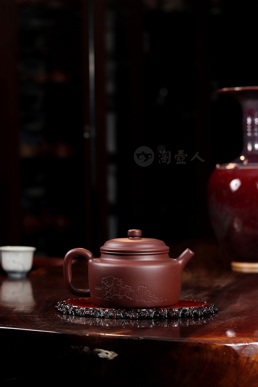 全手德钟壶(吴东元书铭)