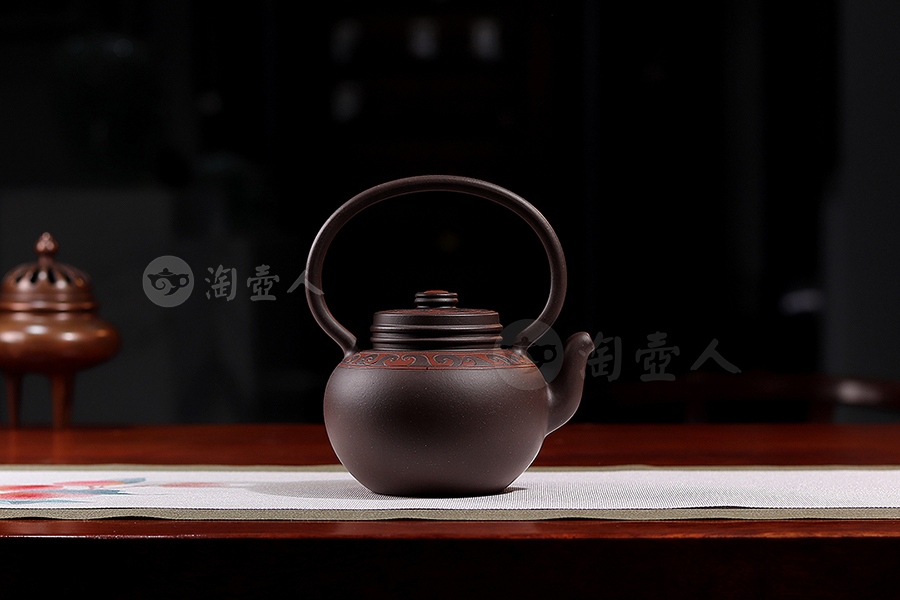 清风卷云提梁壶