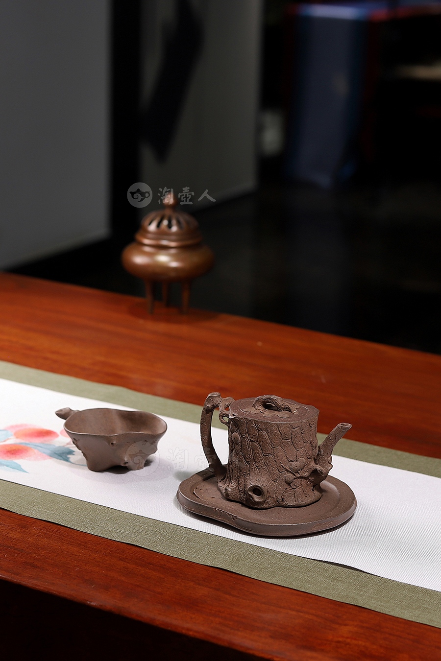 全手松竹梅套壶