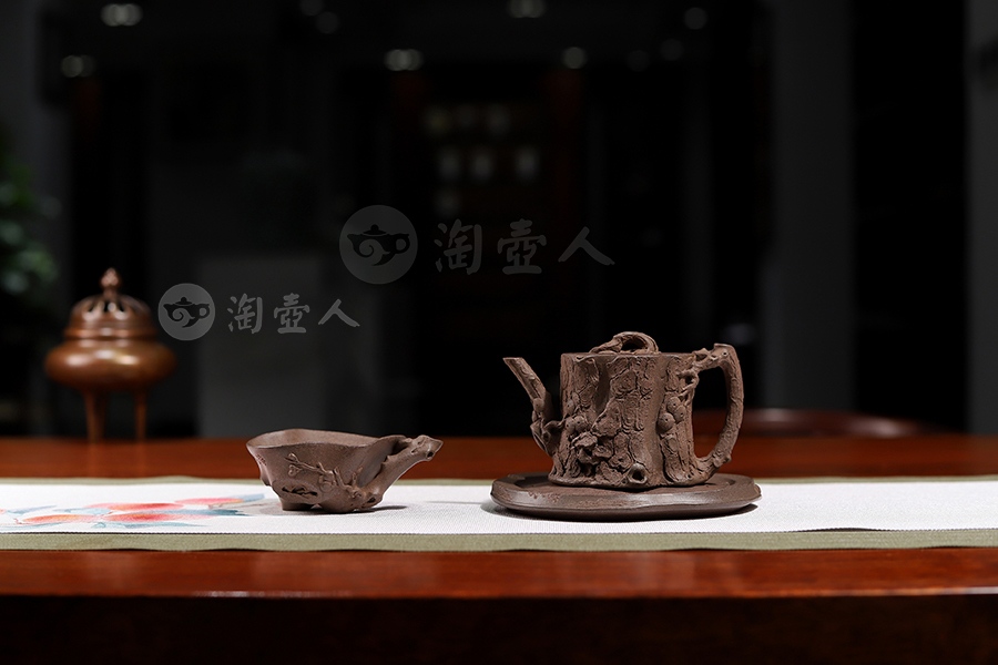 全手松竹梅套壶