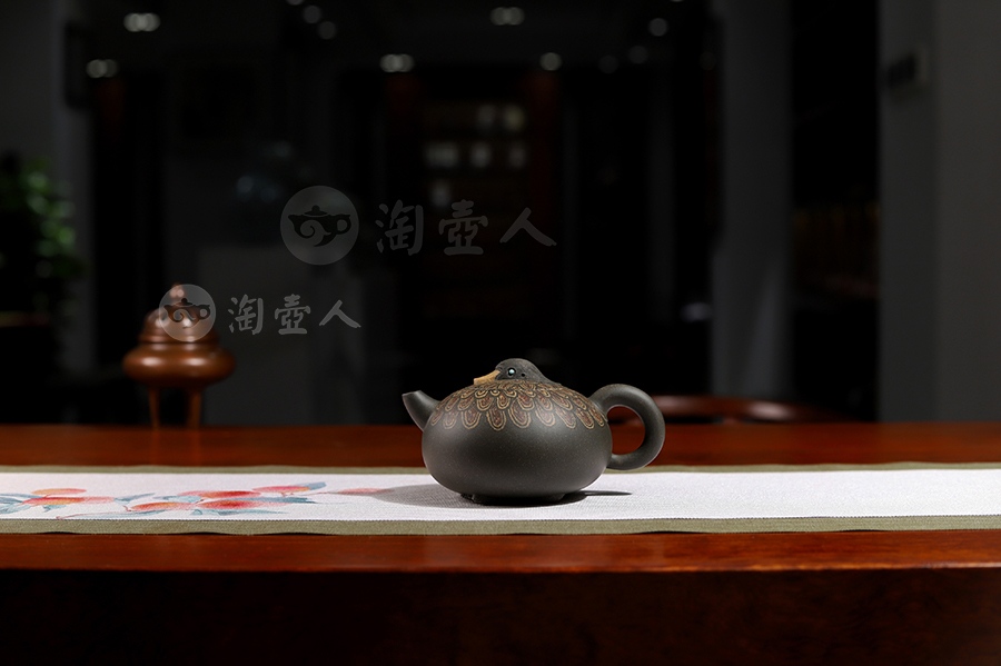 憨鸭小憇壶