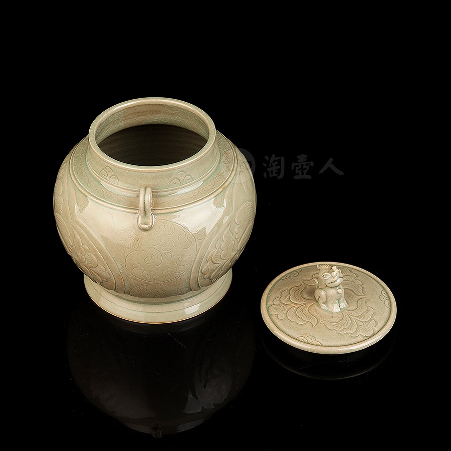 双系茶叶罐