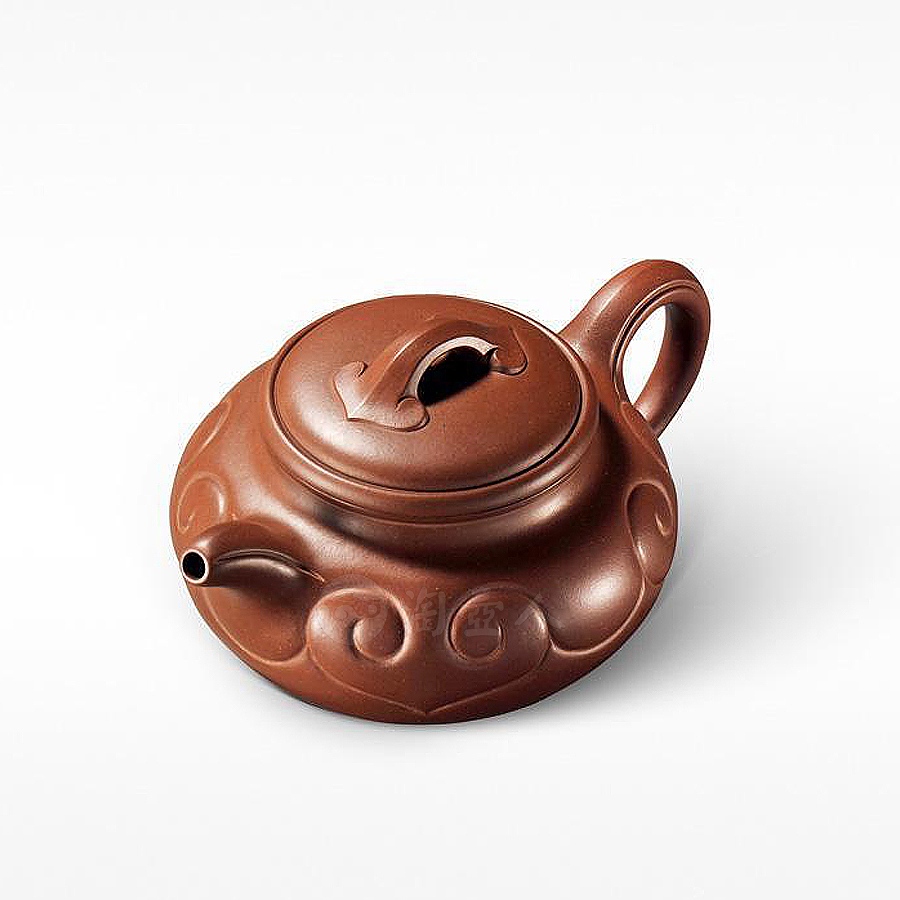◇御泓軒◇『後手急須 時代物 茶道具 素紋紫砂茶壺 顧景舟製款