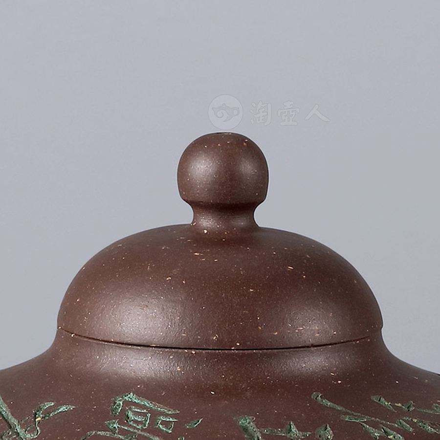 华颖壶(谭泉海刻)