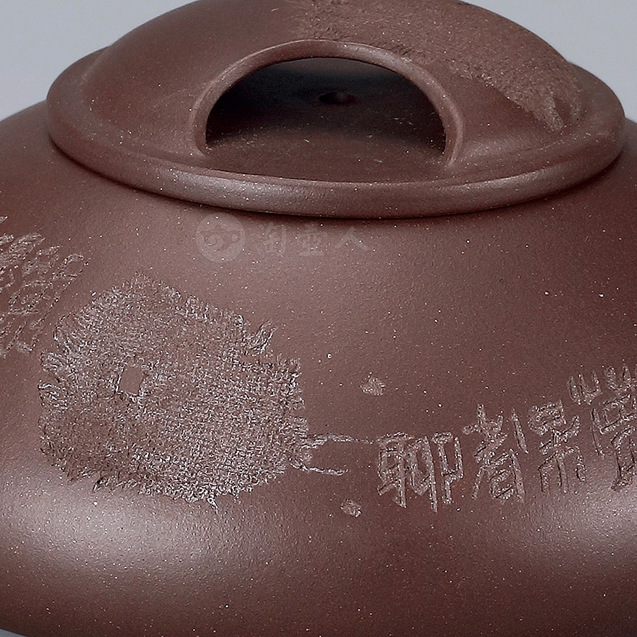 布纹石瓢壶