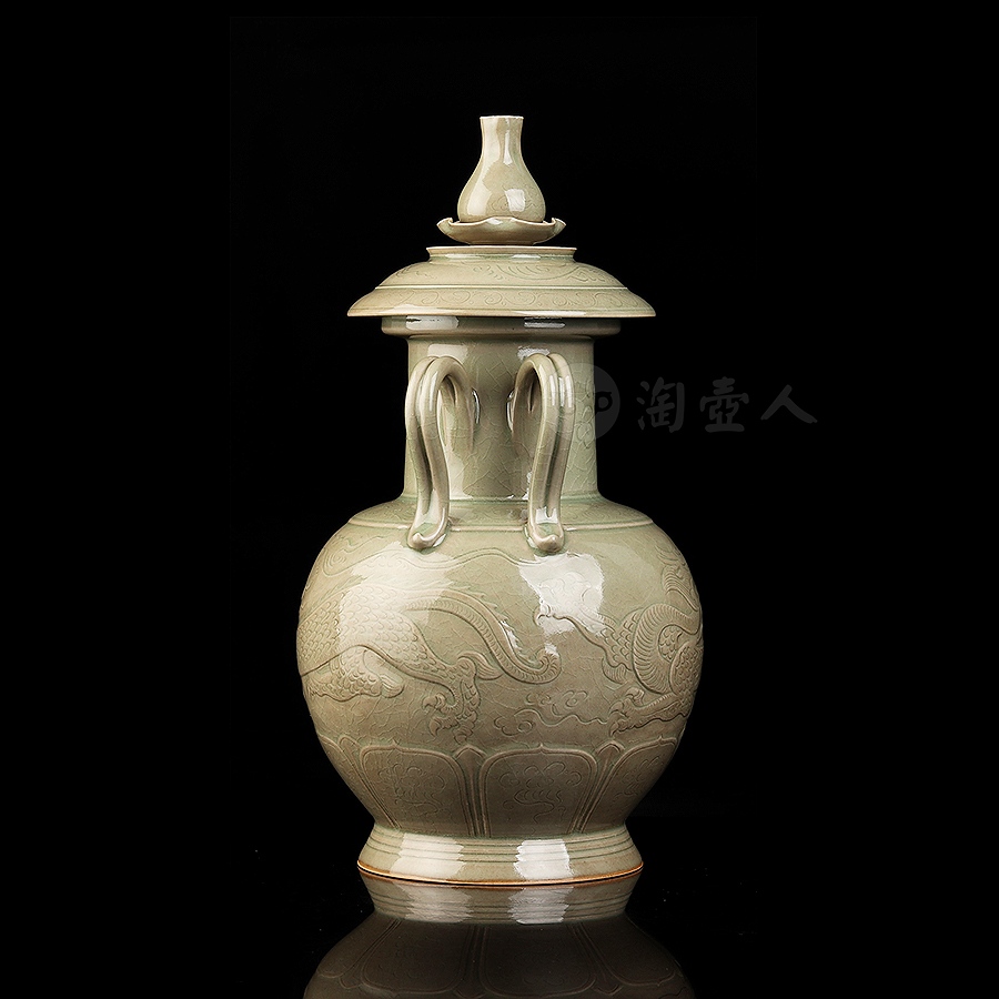 解体整理中国古玩　青花龍紋様丸型水注木箱アリ大明正徳年製高さ17cm 現状品のみ 解体整理中国古玩青花龍紋様丸型水注木箱アリ大明正徳年製高さ