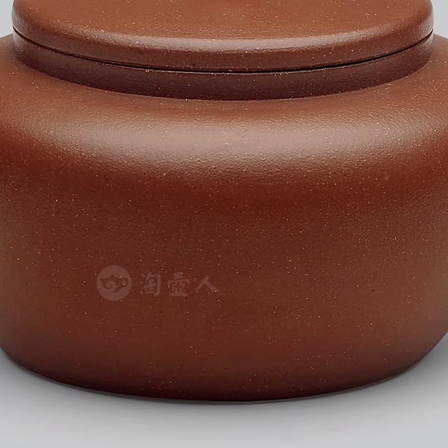 平盖莲子壶