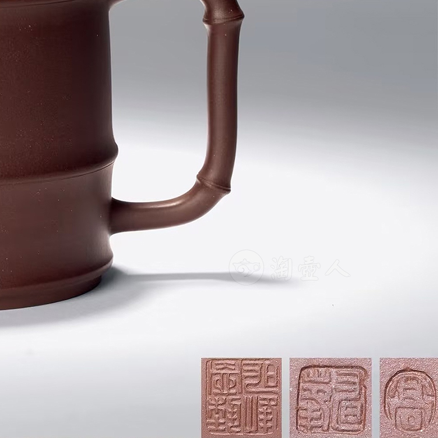 椭圆竹壶