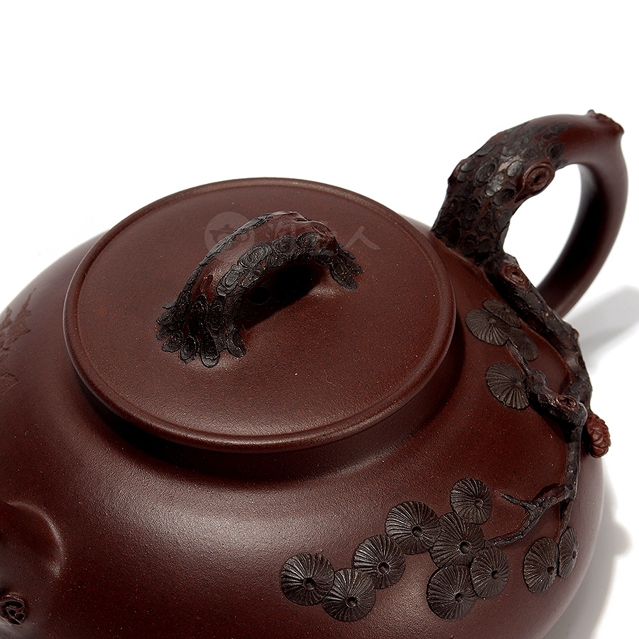全手松溪诗茗壶(陈瑜书铭)