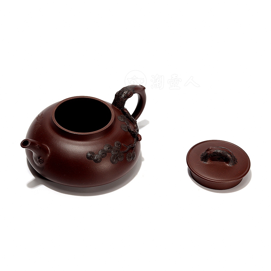 全手松溪诗茗壶(陈瑜书铭)