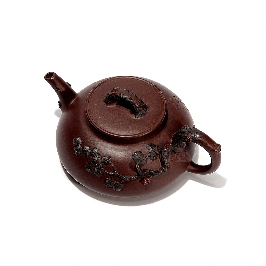 全手松溪诗茗壶(陈瑜书铭)