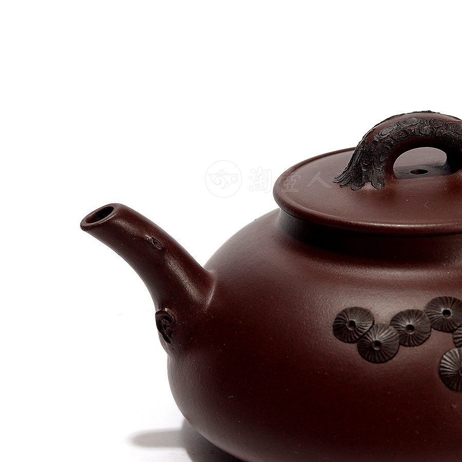 全手松溪诗茗壶(陈瑜书铭)