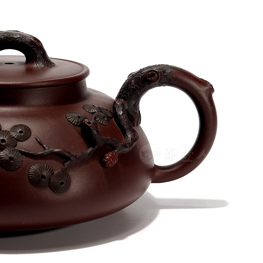 全手松溪诗茗壶(陈瑜书铭)