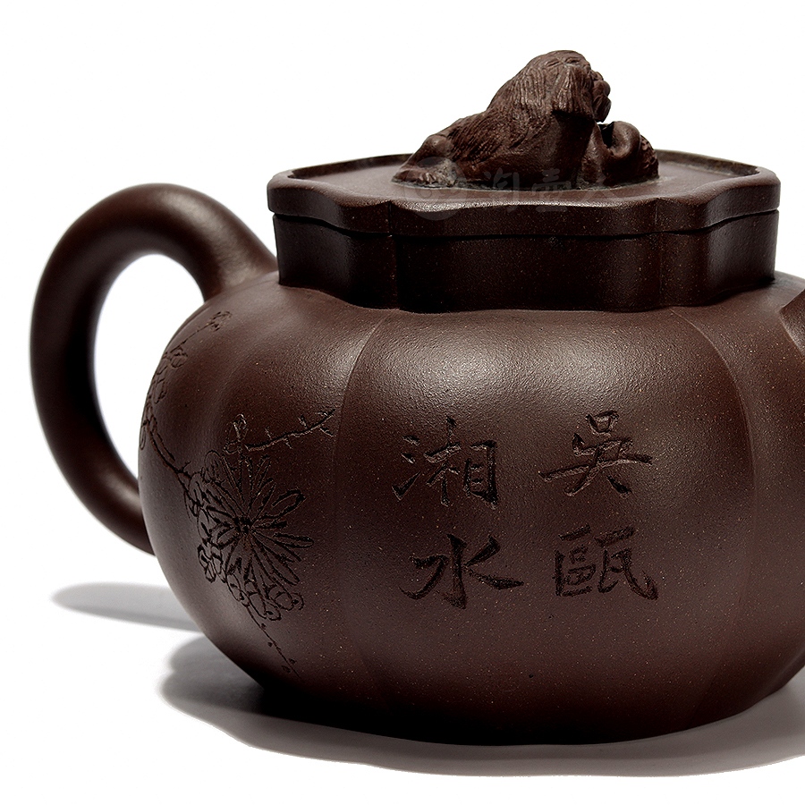 大狮球紫砂壶