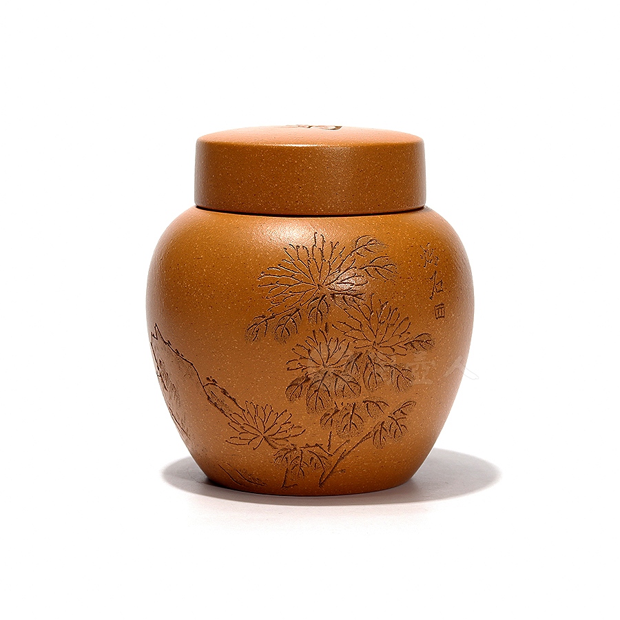 梅兰竹菊茶叶罐