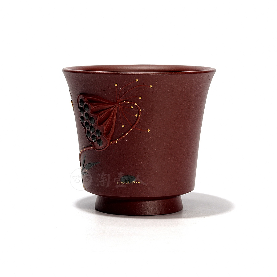 蜻蜓戏莲主人杯