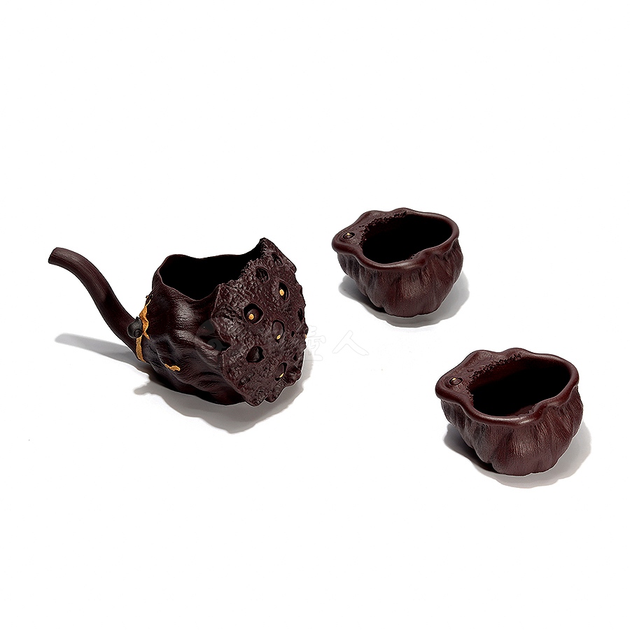 莲蓬公道杯套组