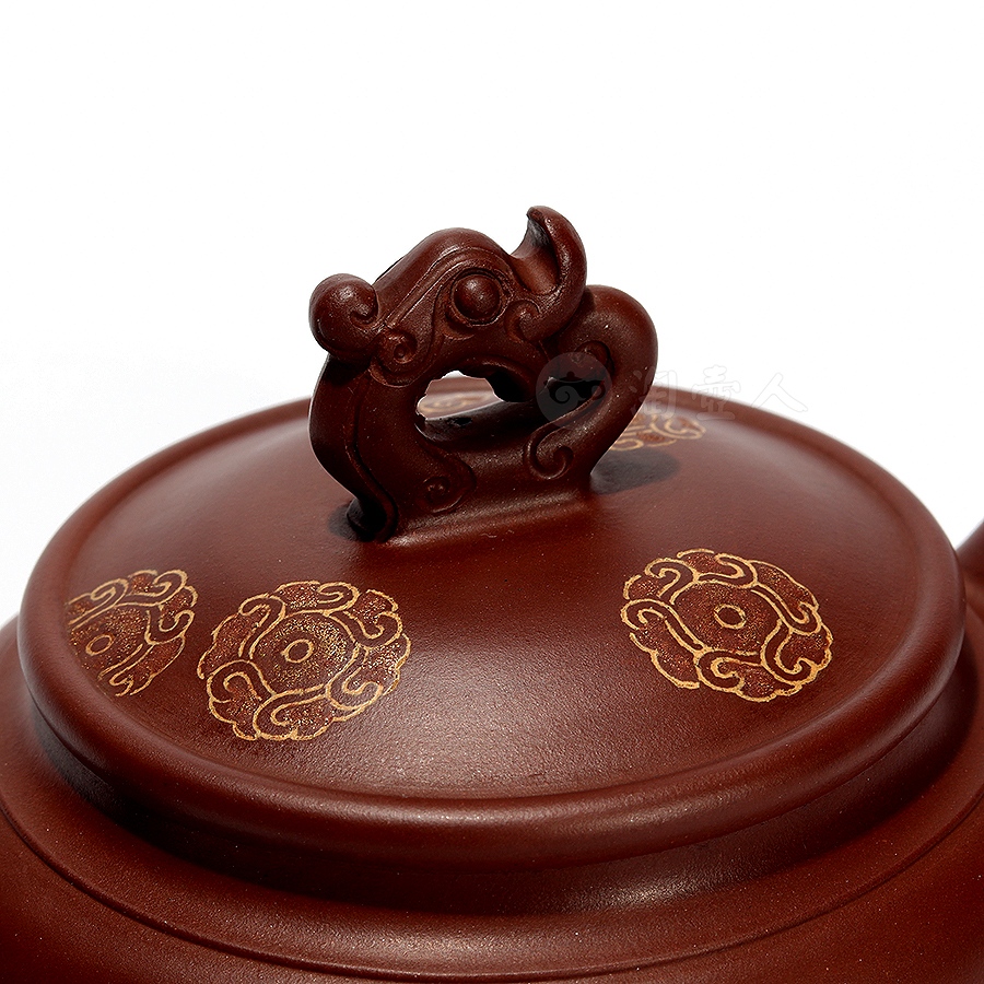 全手圣鼓壶(洒金·仅供欣赏)