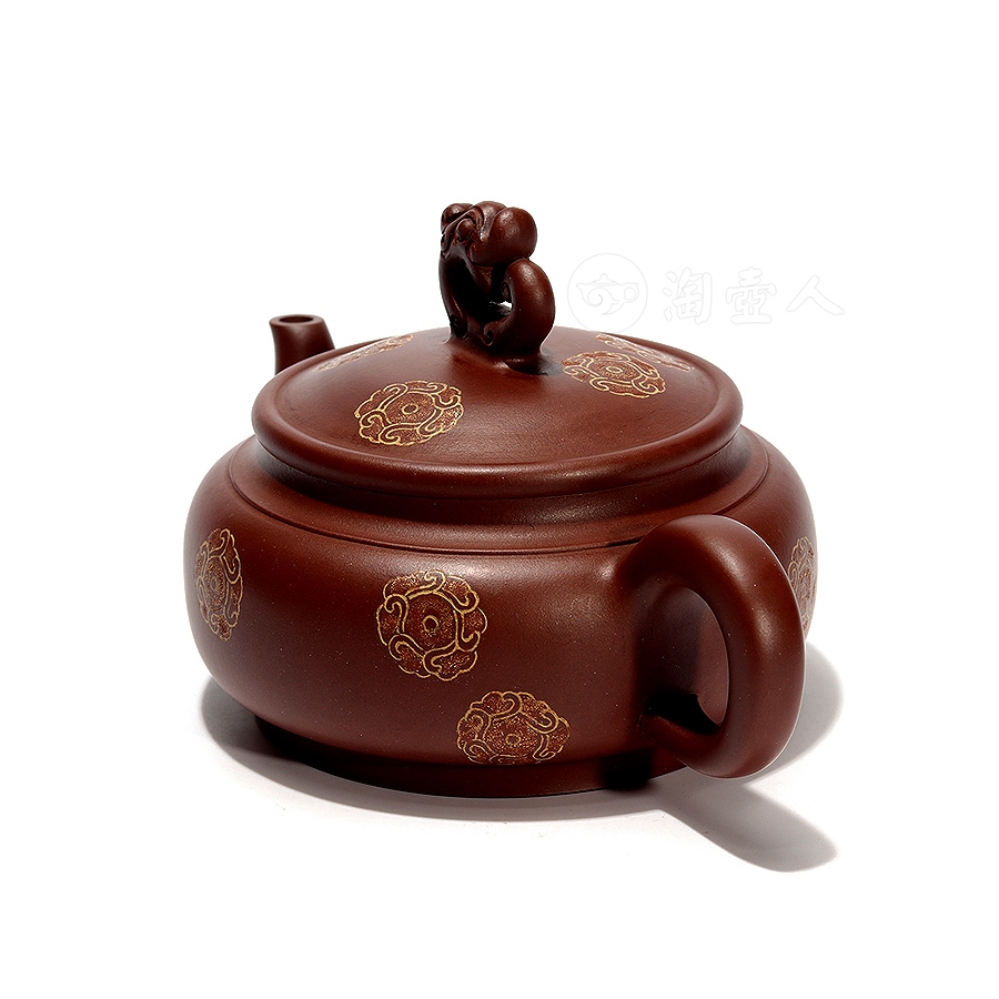 全手圣鼓壶(洒金·仅供欣赏)