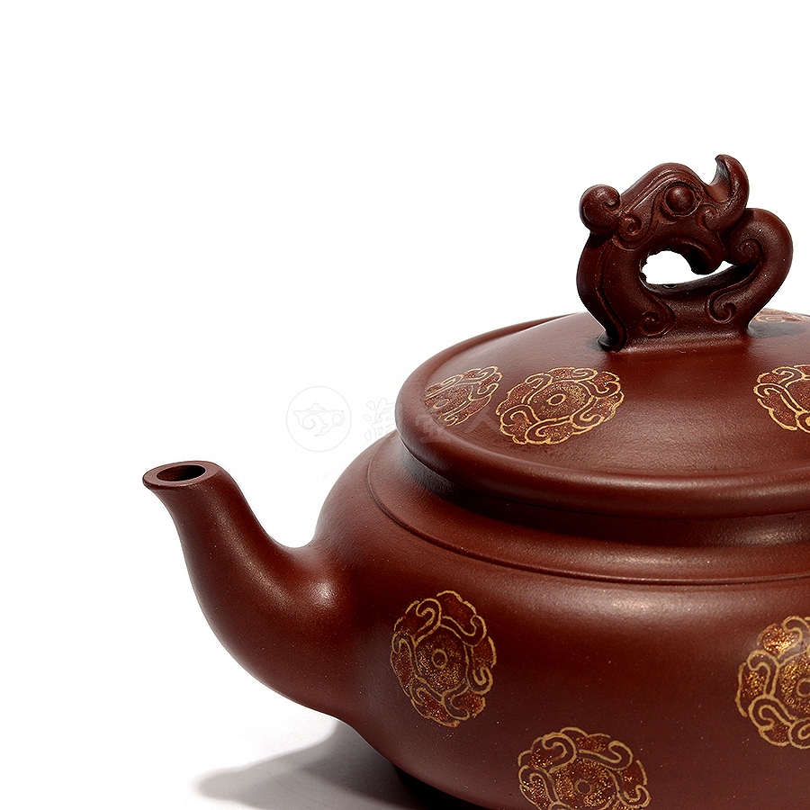 全手圣鼓壶(洒金·仅供欣赏)