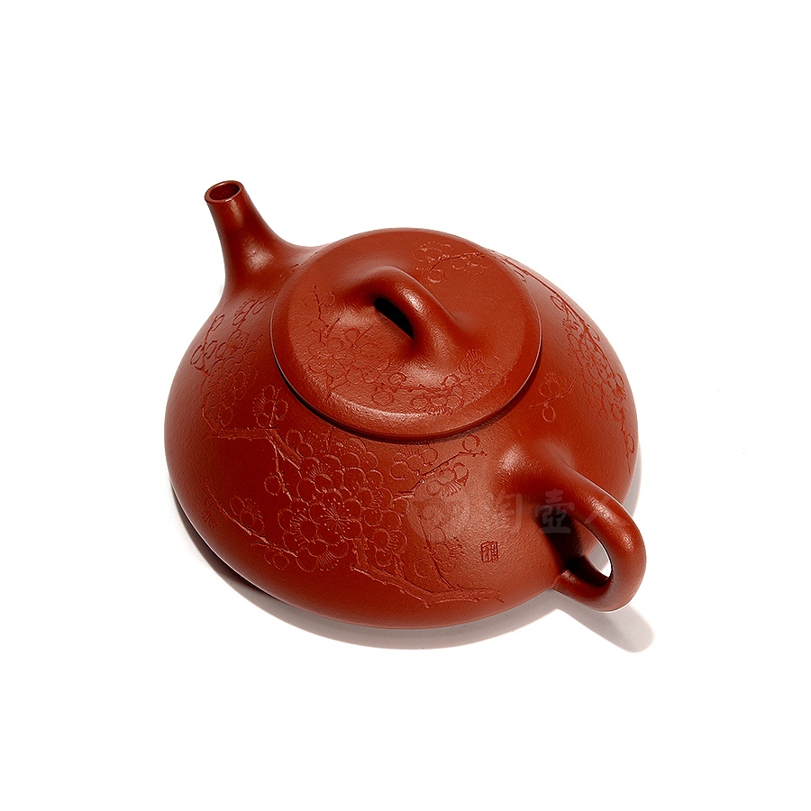 石瓢壶(刻梅)