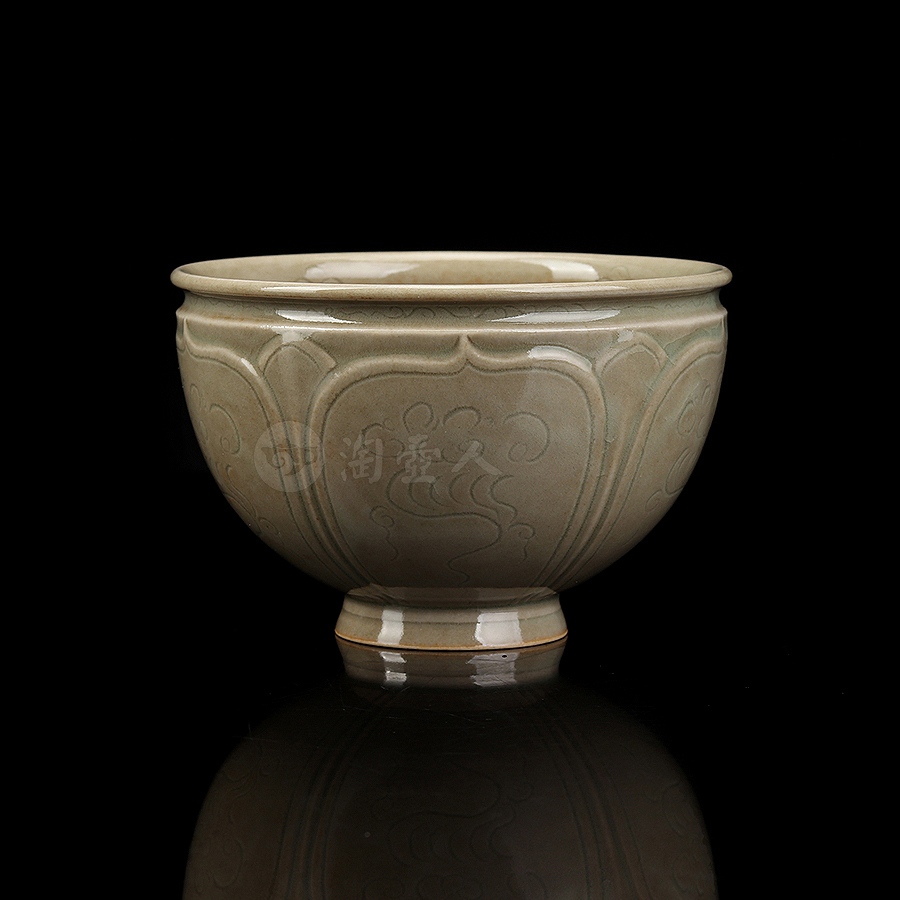 束口祥云荷花杯(大)
