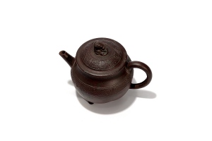 龍生九子之嘲風(fēng)紫砂壺