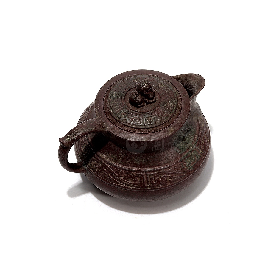 龙生九子之负屃紫砂壶