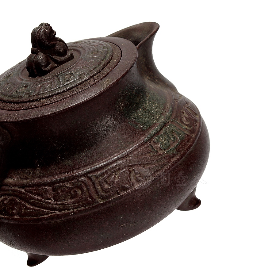 龙生九子之负屃紫砂壶