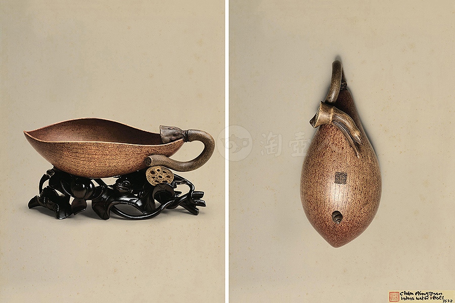 荷叶形莲瓣洗