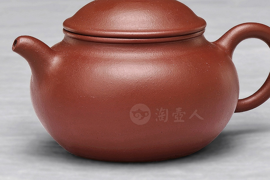 朱泥莲子壶
