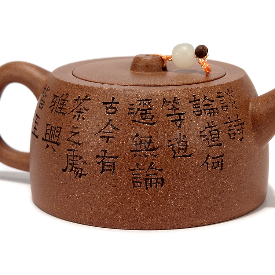 井栏壶(王文澄泥绘)