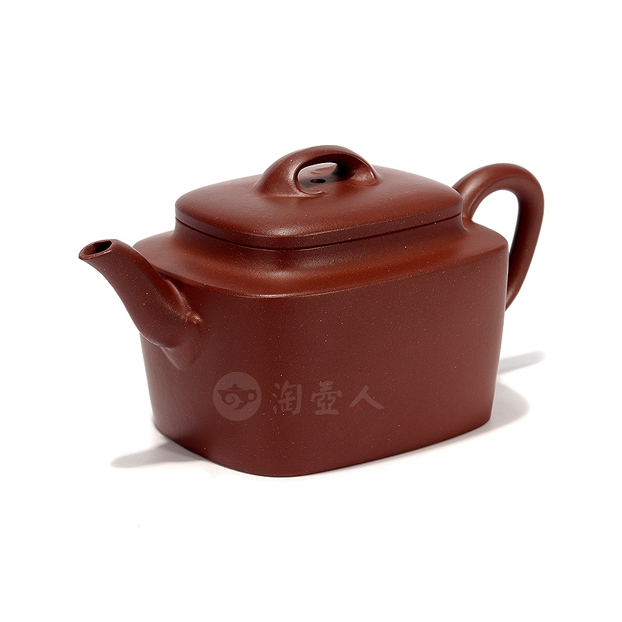全手四方如意壶(薄胎)