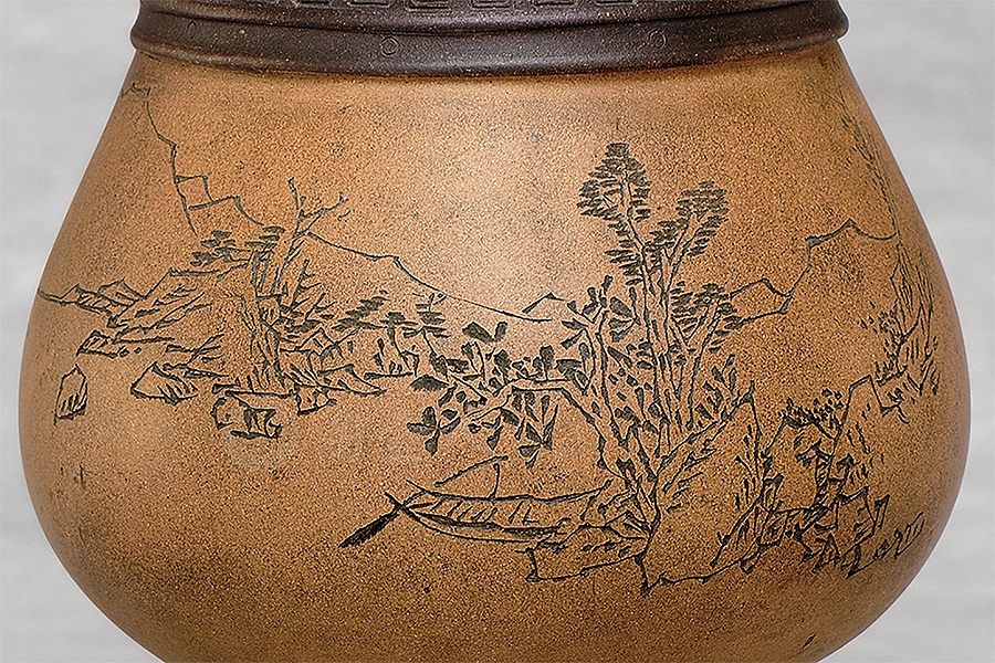 巧色尊(跋陶铭)