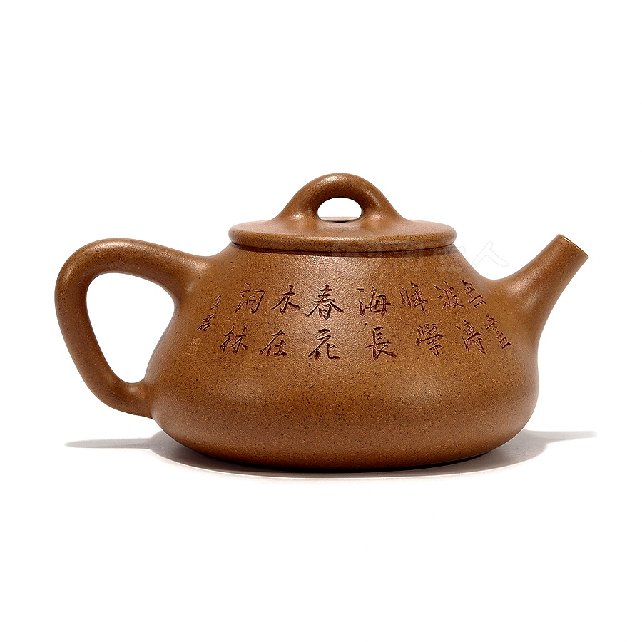 全手石瓢壶