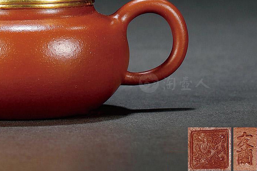 朱泥仿古壶