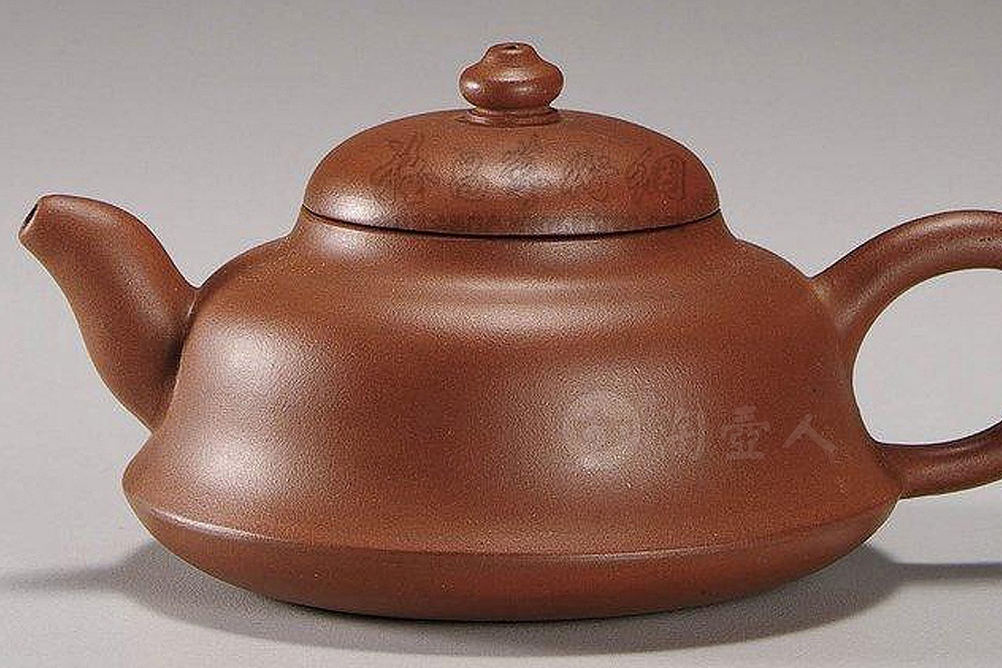紫泥圆壶