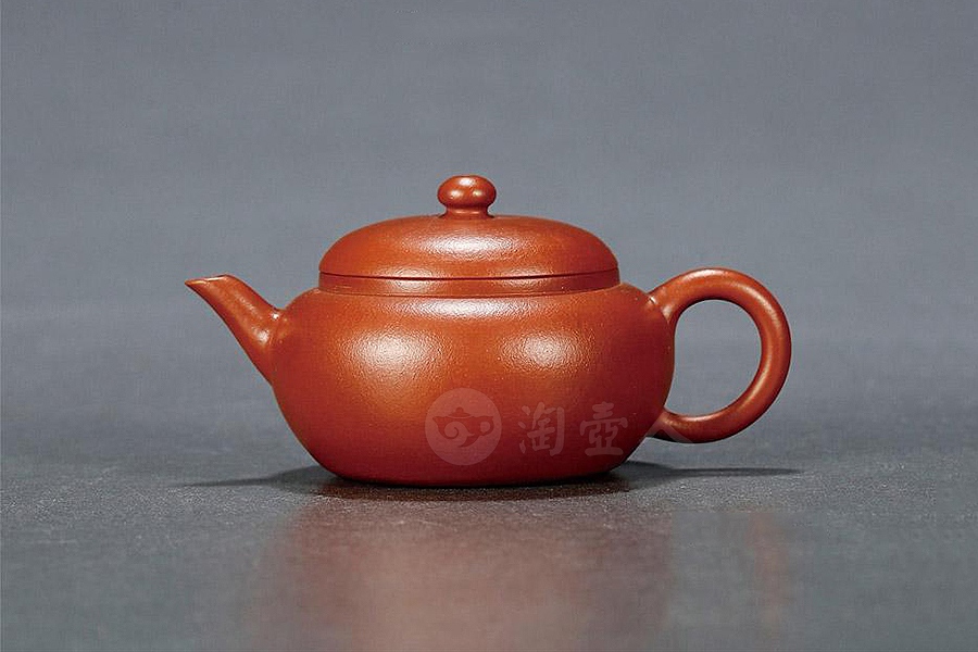 朱泥圆壶