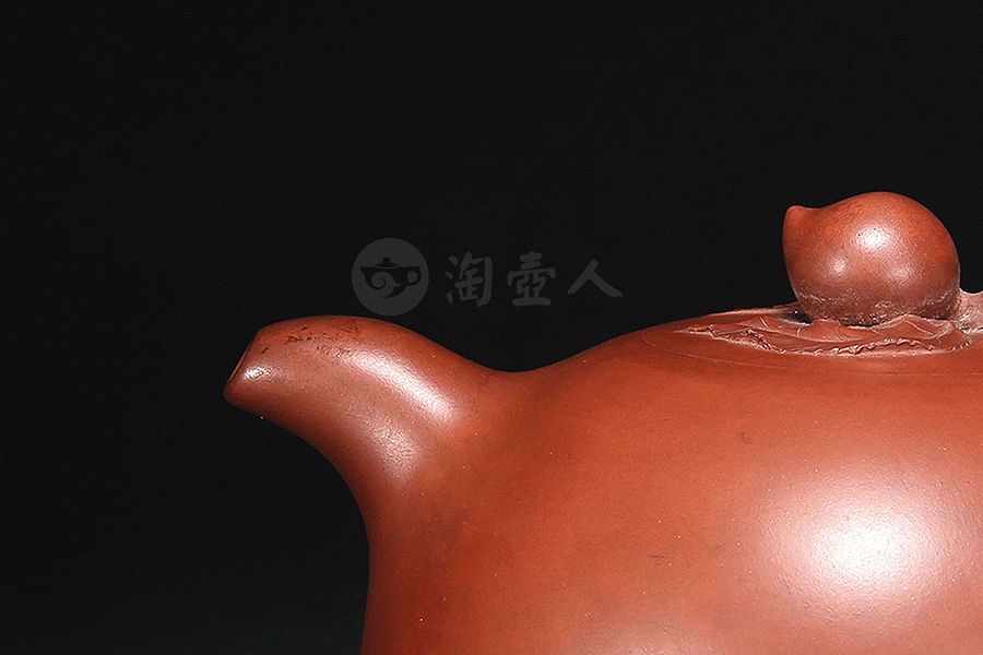 紫泥圣桃壶