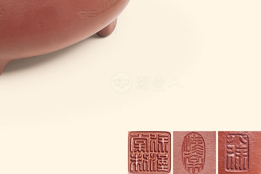 腰圆石瓢壶