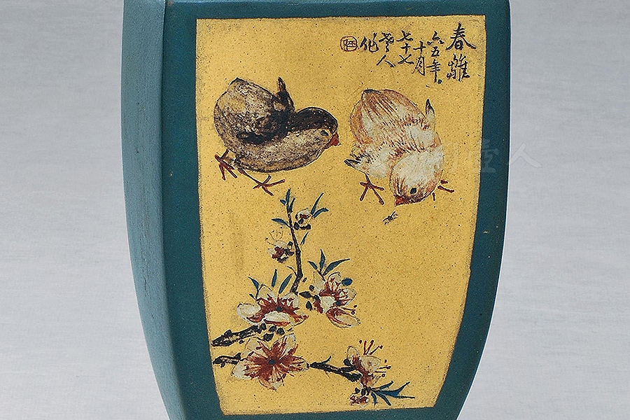 巧色扁瓶