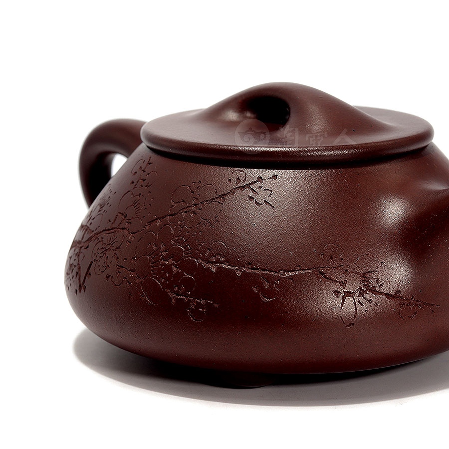 全手景舟石瓢壶(吴东元书铭)