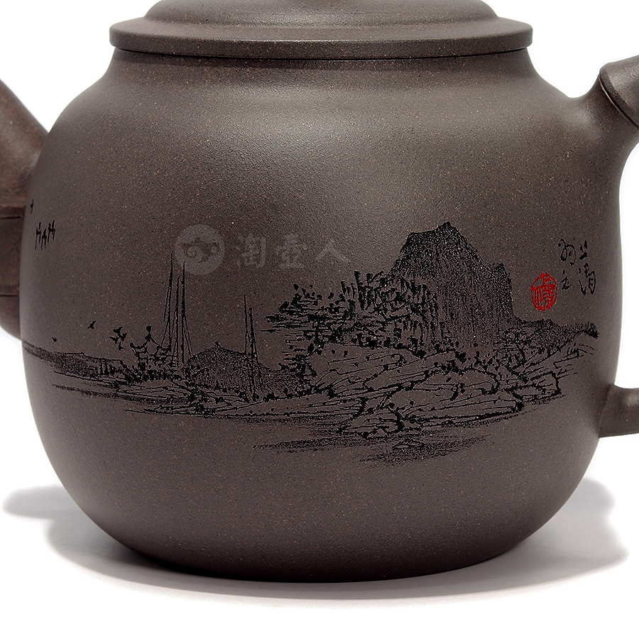 高风亮节壶