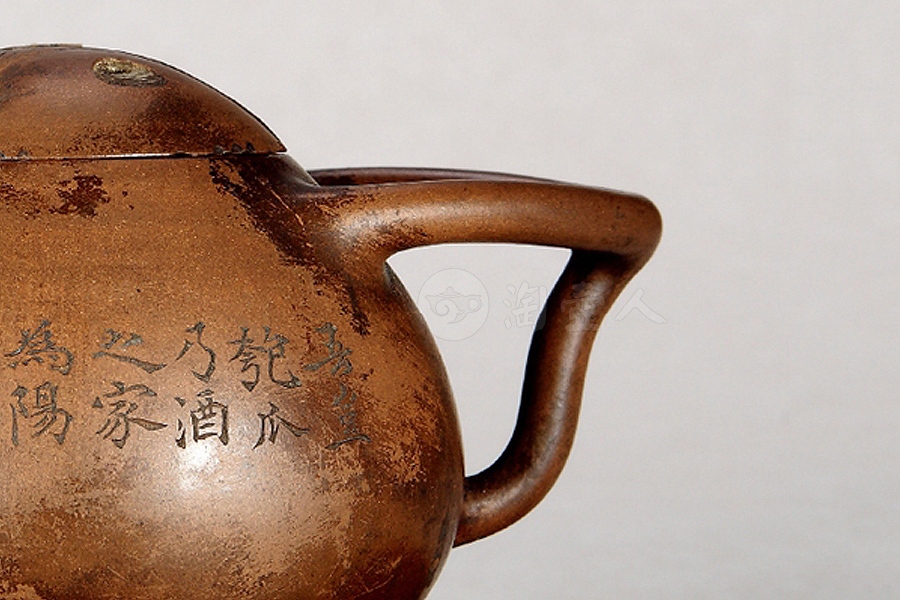 椰瓢壶(梅调鼎刻)